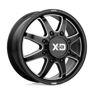 XD Series – XD845 PIKE DUALLY – Black – 20″x8.25″ 105mm – Summer Wheels – XD845208903105